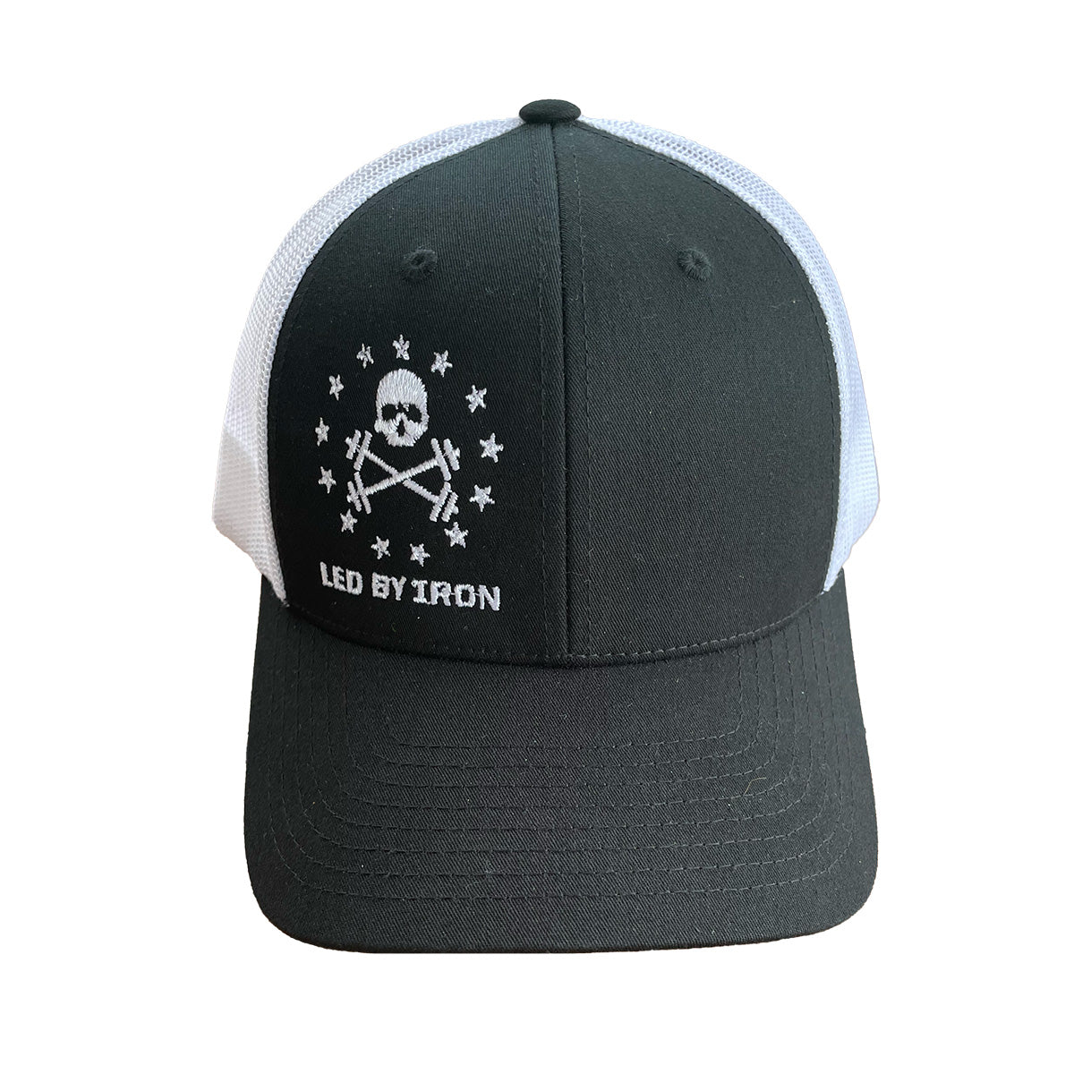 Stars & Bars Hat - Black & White