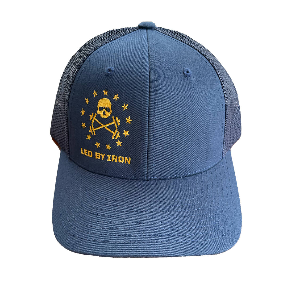Stars & Bars Hat - Blue & Gold