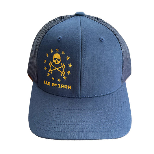 Stars & Bars Hat - Blue & Gold