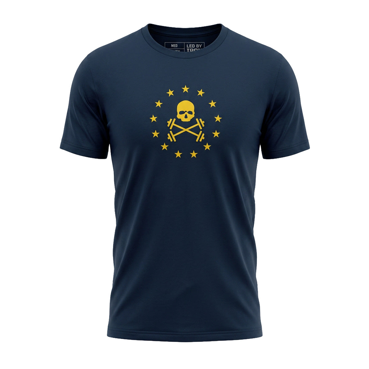 Stars & Bars Shirt - Navy Blue & Gold
