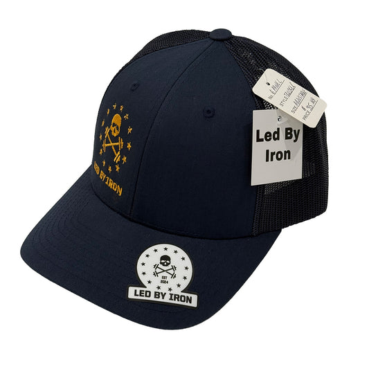 Stars & Bars Hat - Blue & Gold