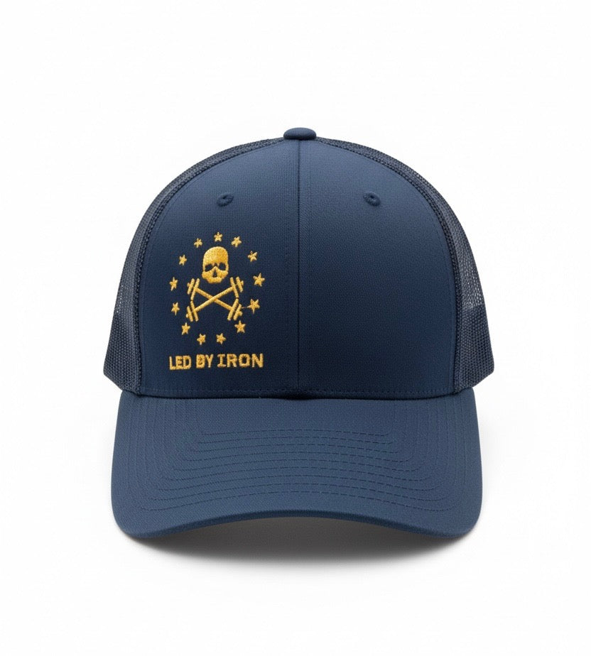 Stars & Bars Hat - Blue & Gold
