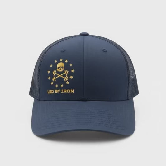 Stars & Bars Hat - Blue & Gold